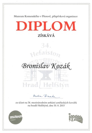 Diplom pro Broňka